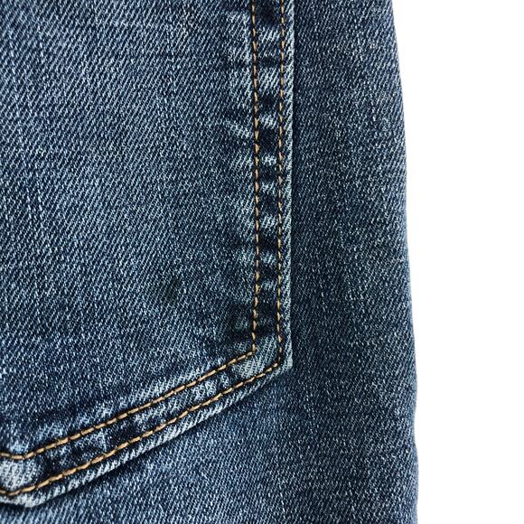 Old Navy (32x30) Womens Blue Slim Skinny Jeans Distressed Mid Rise Denim - Picture 7 of 9